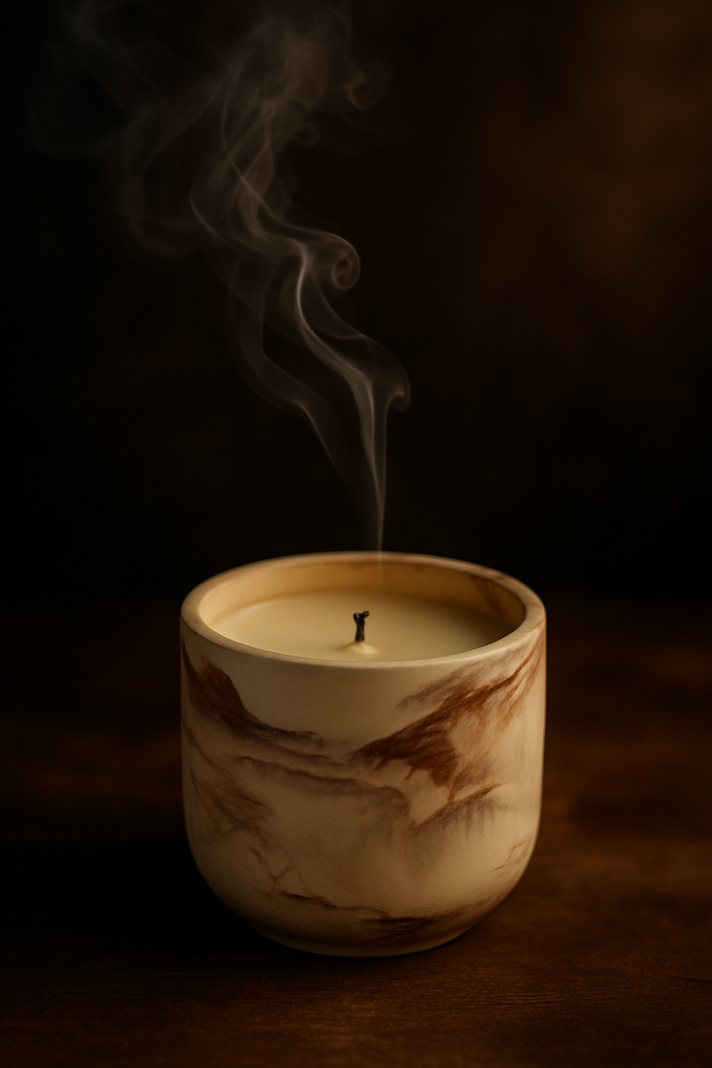 Sanctuaire - Guidance intérieure. Chandelle de canalisation (mousse de chêne, fleurs & mandarine ))