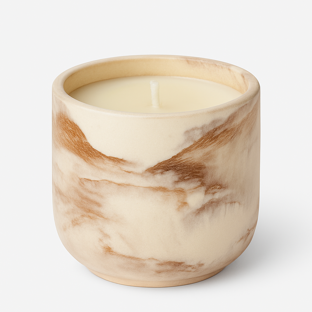 Sanctuaire - Guidance intérieure. Chandelle de canalisation (mousse de chêne, fleurs & mandarine ))