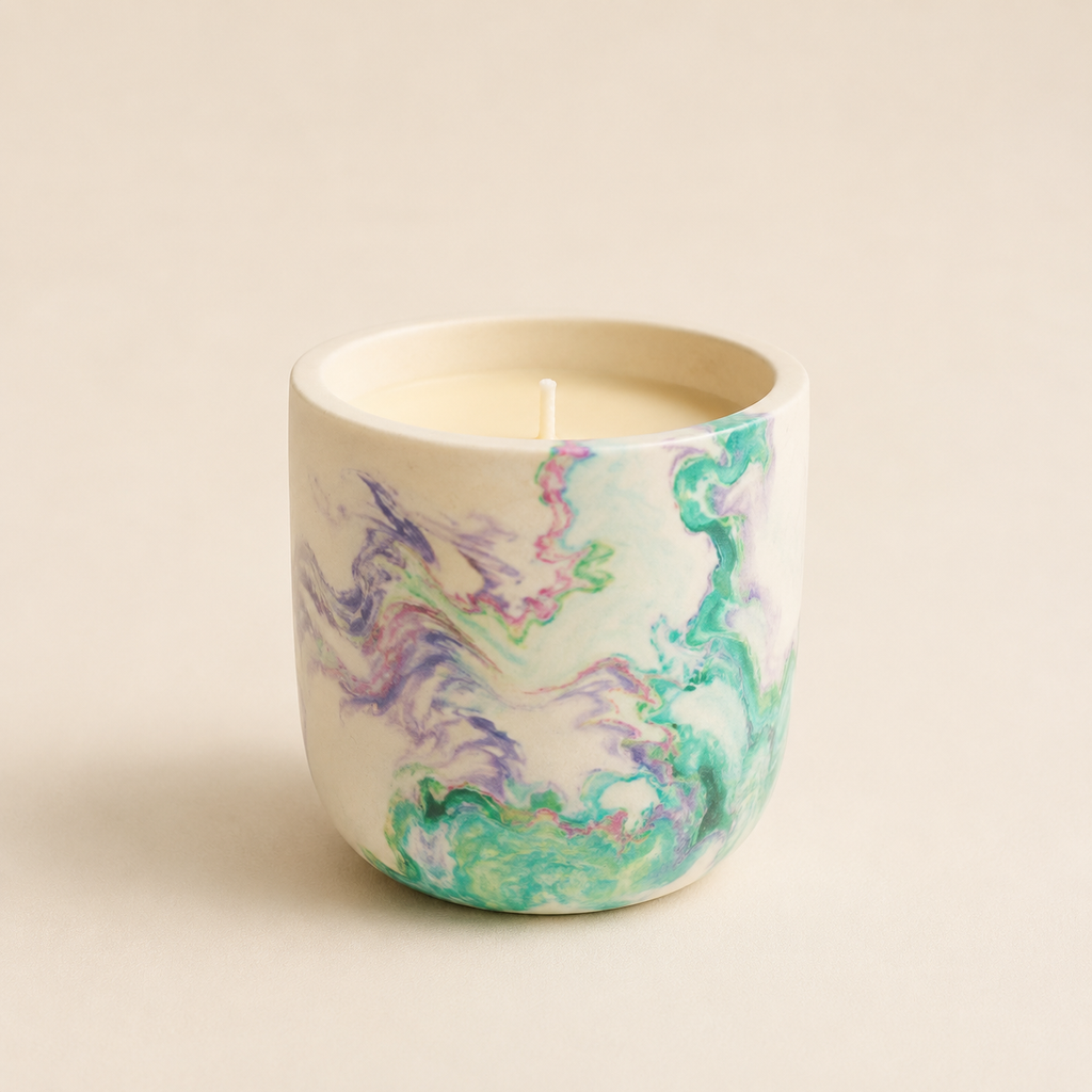 Essence du Printemps — Chandelle florale lilas & jasmin
