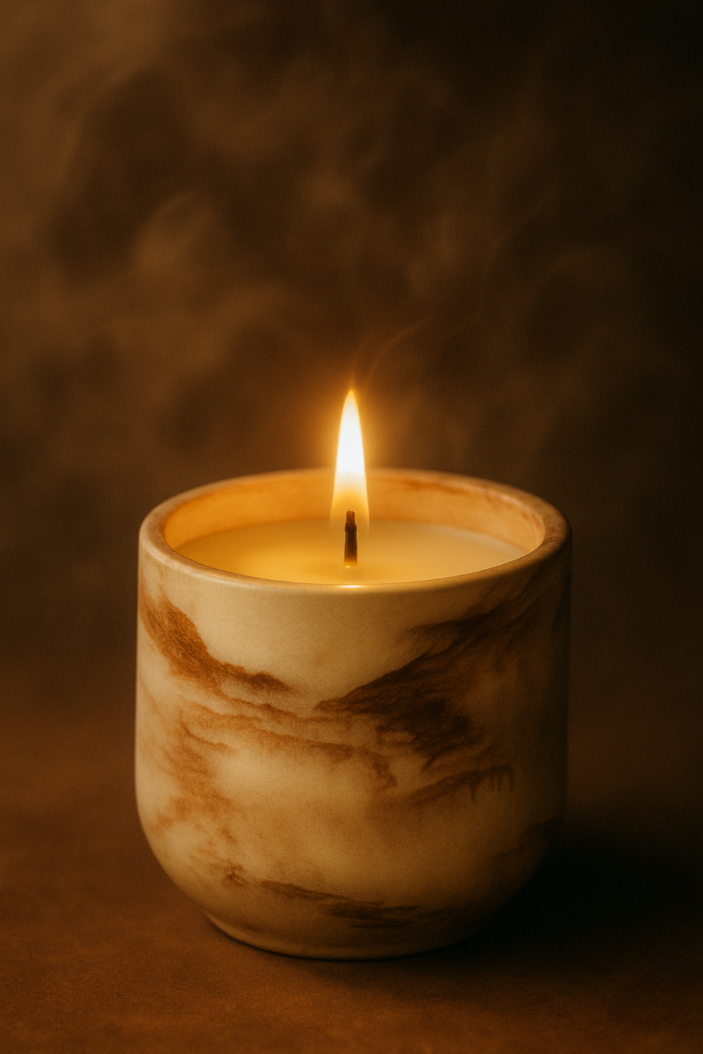 Sanctuaire - Guidance intérieure. Chandelle de canalisation (mousse de chêne, fleurs & mandarine ))